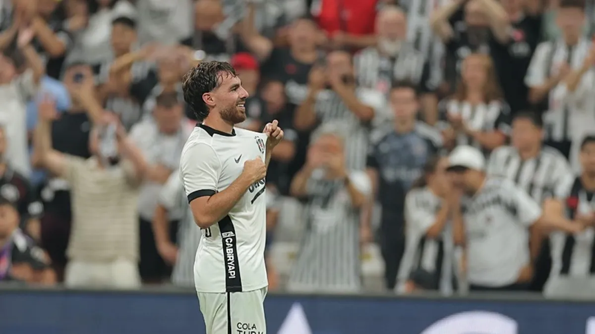 Orkun Kökçü'nün jeneriklik füzesi Beşiktaş'a Avrupa'da galibiyeti getirdi