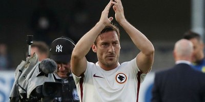 Francesco Totti'den Roma'ya veda