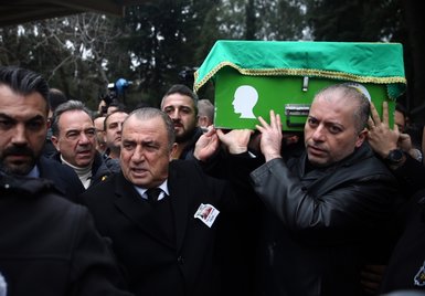 Galatasaray Teknik Direktörü Fatih Terim’in babası son yolculuğuna uğurlandı