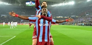 Trabzonspor şovunu sürdürüyor