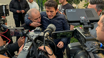 Halil Umut Meler ailesine kavuştu!