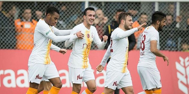 Galatasaray Ankara'da engeli aştı