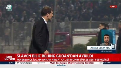 >Adı Fenerbahçe'yle anılan Slaven Bilic, Çin ekibi Beijing Guoan'dan ayrıldı!