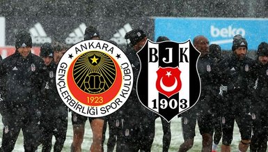 Gençlerbirliği - Beşiktaş maçı öncesi Başkent'te kar alarmı! Karşılaşma oynanacak mı?