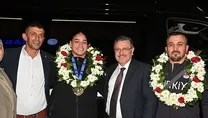 Şampiyonlara müthiş karşılama