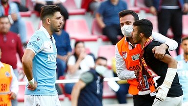 Trabzonsporlu Bakasetas'ın üstüne yürüyen taraftara hapis ve men cezası!