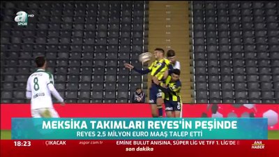 >Meksika takımları Reyes'in peşinde