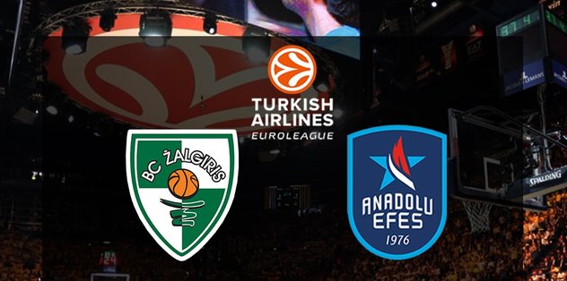 Zalgiris Kaunas - Anadolu Efes maçı CANLI - Son dakika THY EuroLeague haberleri - Fotomaç