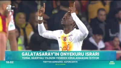 >Galatasaray'ın Onyekuru ısrarı