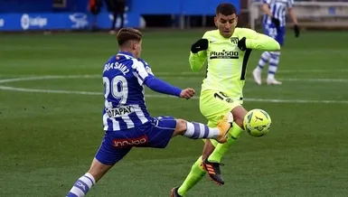 Alaves-Atletico Madrid: 1-2 (MAÇ SONUCU-ÖZET)