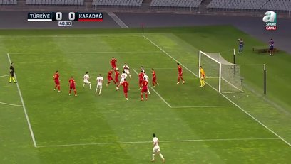 >Türkiye U21 1-1 Karadağ U21 | MAÇ ÖZETİ