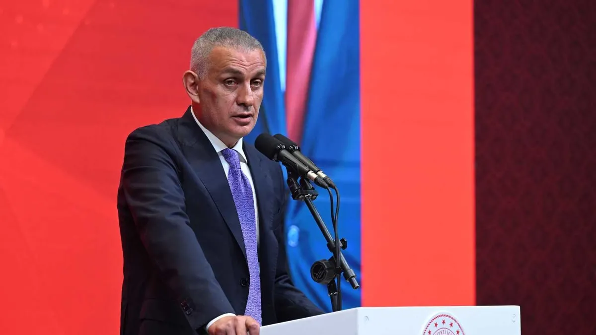 TFF Başkanı İbrahim Hacıosmanoğlu: İsrail'i kimse istemiyor!