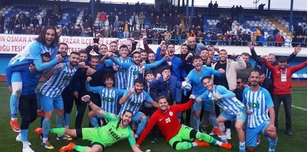 Pazarspor coştu bi kere