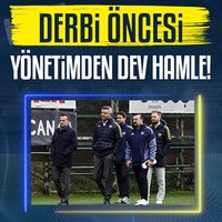 Derbi öncesi yönetimden dev hamle