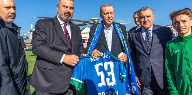 Erdoğan'dan ziyaret