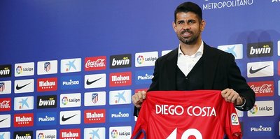 Atletico Madrid, Costa ve Vitolo'yu basına tanıttı