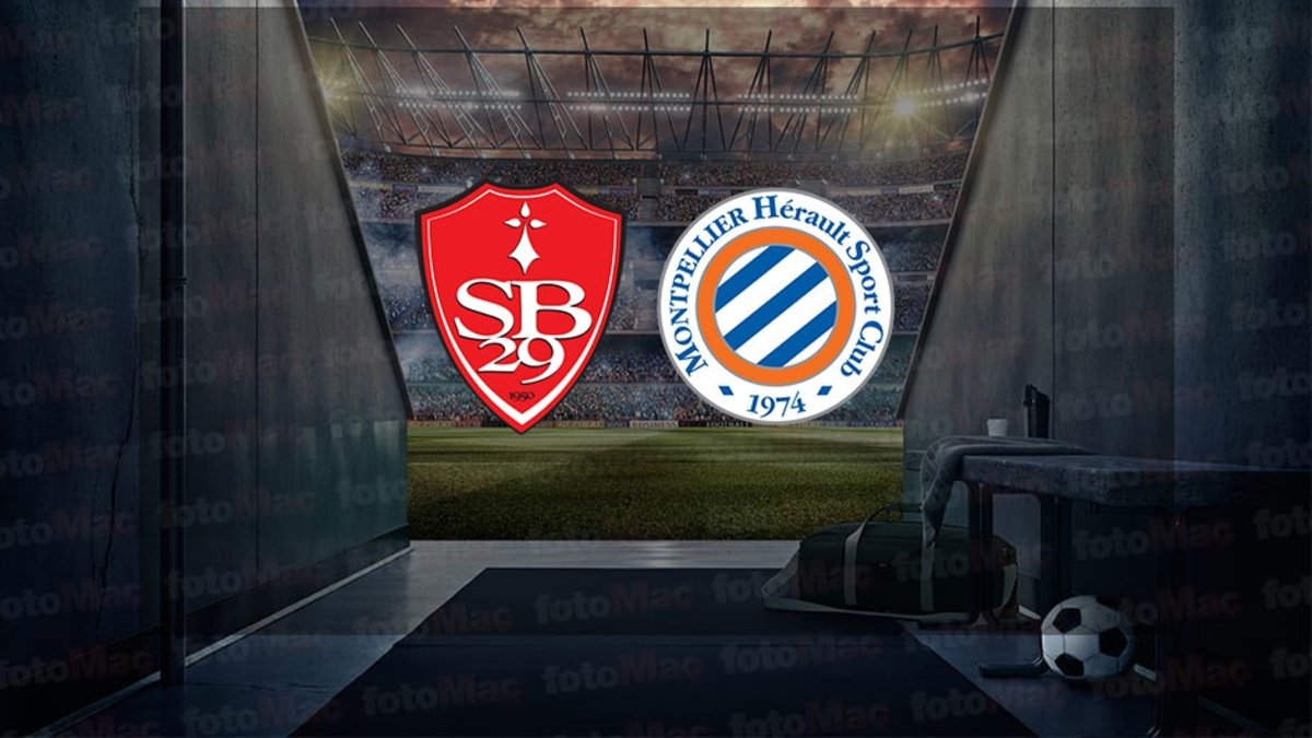Brest-Montpellier maçı ne zaman, saat kaçta? Hangi kanalda canlı yayınlanacak? | Fransa Ligue 1 Brest-Montpellier maçı ne zaman, saat kaçta? Hangi kanalda canlı yayınlanacak? | Fransa Ligue 1