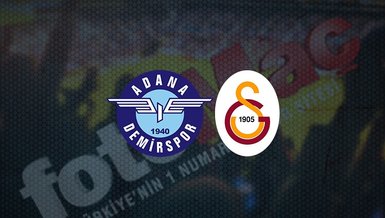 Adana Demirspor Galatasaray CANLI İZLE 📺 | Adana Demirspor - Galatasaray maçı ne zaman? Galatasaray maçı hangi kanalda canlı yayınlanacak?