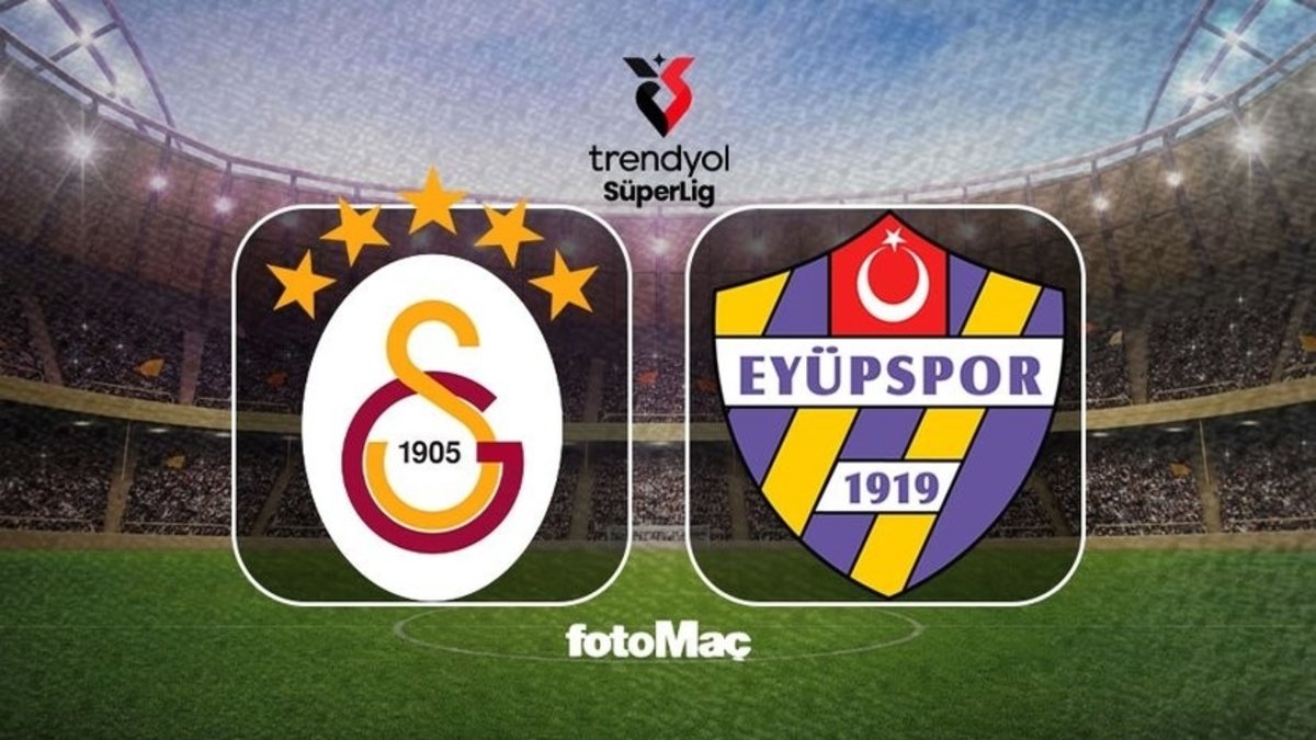 Galatasaray - ikas Eyüpspor maçı CANLI | Trendyol Süper Lig