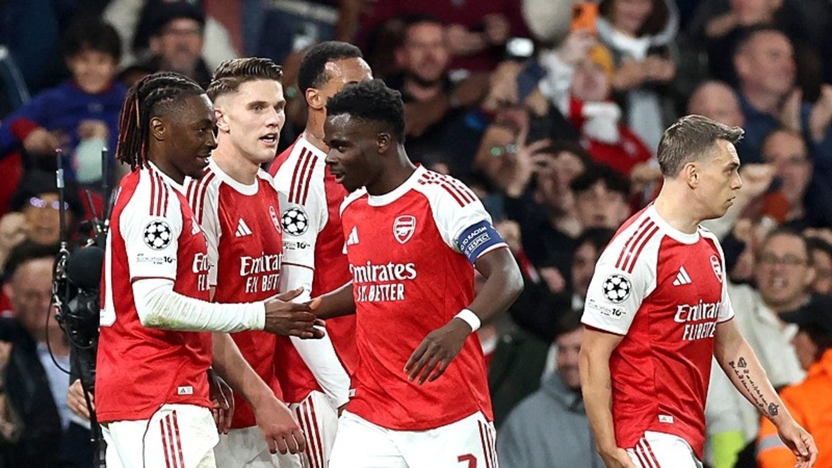 Atletico Madrid'i deviren Arsenal finalde!