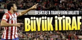Diego Costa'dan Beşiktaş itirafı