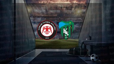 ÇORUM FK KOCAELİSPOR MAÇI CANLI İZLE | Çorum FK - Kocaelispor maçı ne zaman, saat kaçta ve hangi kanalda?