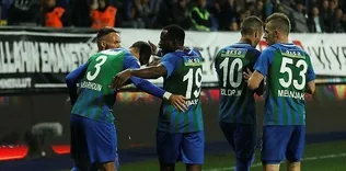 Rizespor tek attı 3 aldı