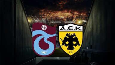 Trabzonspor AEK Atina maçı CANLI İZLE