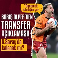 Barış Alper'den transfer açıklaması!