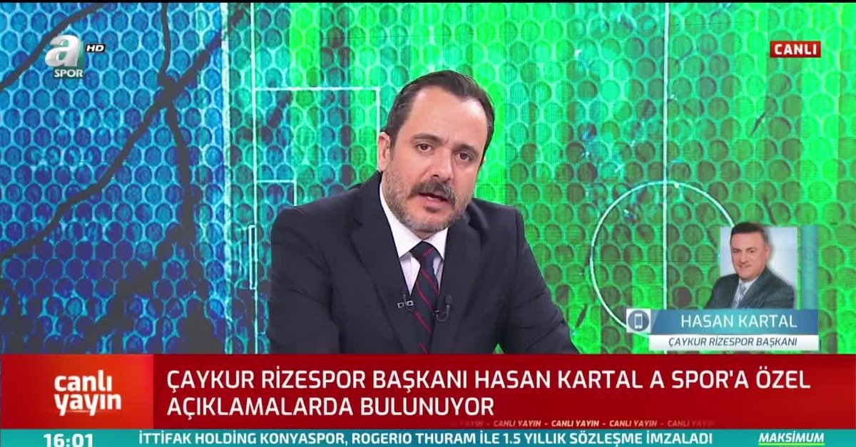 Caykur Rizespor Baskani Hasan Kartal Melnjak Icin Bize Gelen Teklif Yok Son Dakika Video Videolari Video Haberleri Fotomac