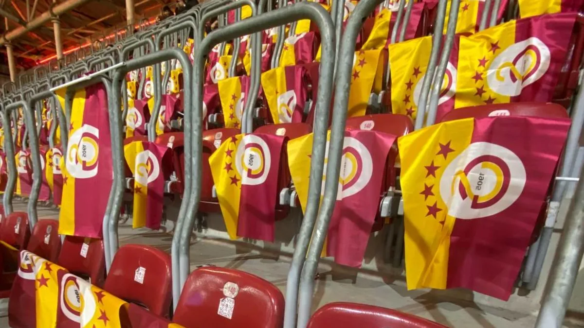 Galatasaray-Atletico Madrid maçı öncesi dikkat çeken görüntü!