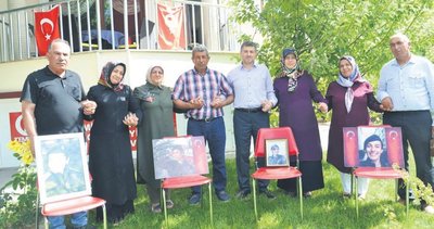 Şehit kızlarının izinde etle tırnak gibi oldular