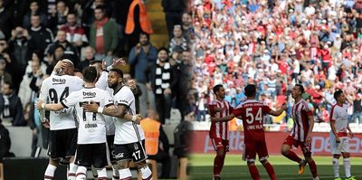 Beşiktaş ile Sivasspor 23. randevuda