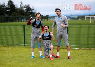 İşte Trabzonspor’un idmanından kareler!