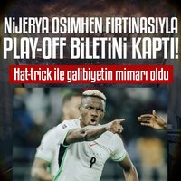 Nijerya play-off biletini kaptı!