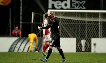 Beşiktaş deplasmanda kayıp