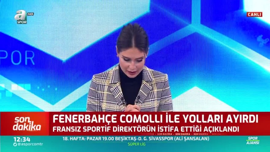 Fenerbahçe'de Comolli istifa etti