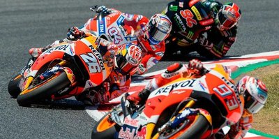 MotoGP'de heyecan Hollanda'da sürecek