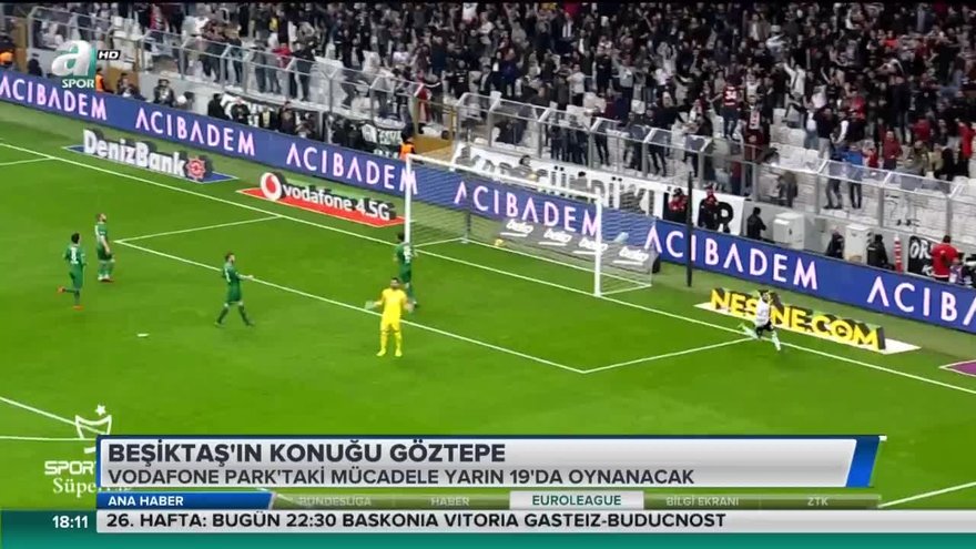 Beşiktaş'ın konuğu Göztepe