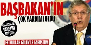 Aziz Yıldırım: Başbakan'ın çok yardımı oldu
