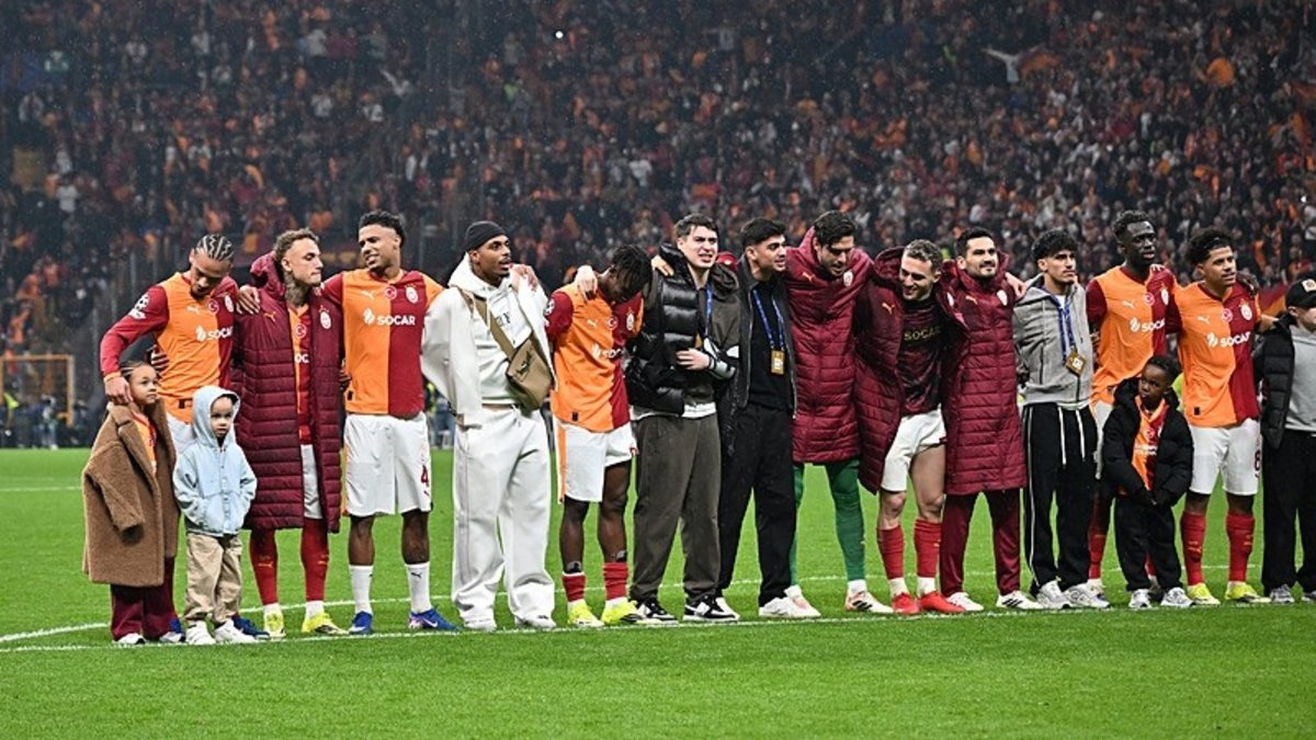 Galatasaray koridorlarında Juventus galibiyeti sonrası büyük sevinç!