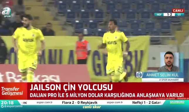 Jailson Çin yolcusu! Fenerbahçe ve Dalian Pro her konuda anlaştı