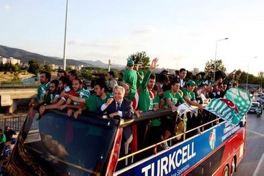Bursaspor’un şampiyonluk turu