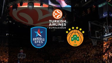 Anadolu Efes Panathinaikos maçı CANLI