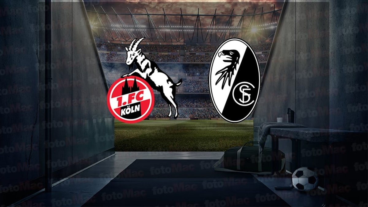 Köln-Freiburg maçı ne zaman, saat kaçta ve hangi kanalda? Almanya Bundesliga Köln-Freiburg maçı ne zaman, saat kaçta ve hangi kanalda? Almanya Bundesliga