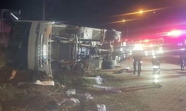 Son dakika | Taraftar otobüsü kaza yaptı: 2 ölü