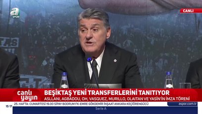 >Beşiktaş Başkanı Serdal Adalı'dan Devis Vasquez itirafı!