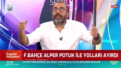 >Fenerbahçe Alper Potuk'la yolları ayırdı
