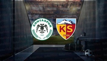 Konyaspor - Kayserispor | CANLI