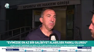 Recep Uçar: Kendi oyunumuzu oynamaya çalışıyoruz